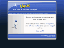 Tablet Screenshot of antoine.soubigou.org